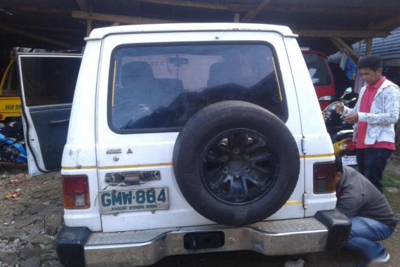 Selling Mitsubishi Pajero 2001 Manual Diesel in Pagadian