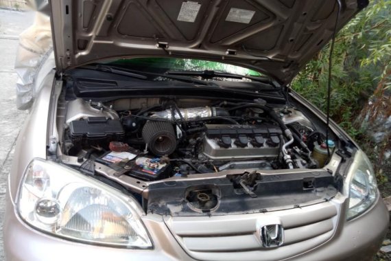 Selling 2nd Hand Honda Civic 2001 Automatic Gasoline at 130000 km in San Jose