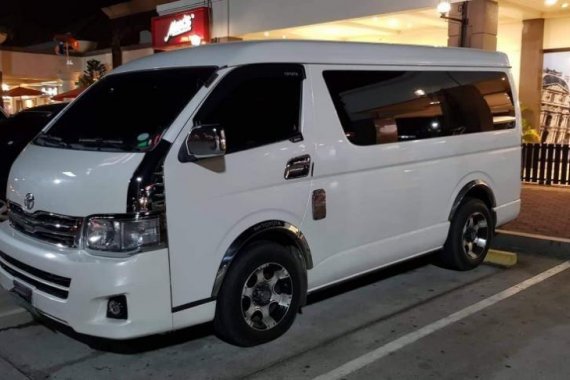 2nd Hand Toyota Hiace 2013 at 74000 km for sale in Lucena