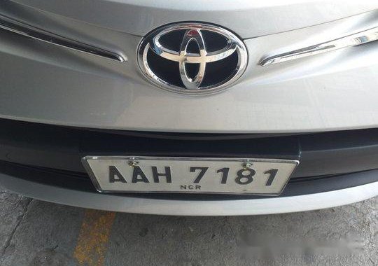 Silver Toyota Vios 2014 Automatic Gasoline for sale in Marikina