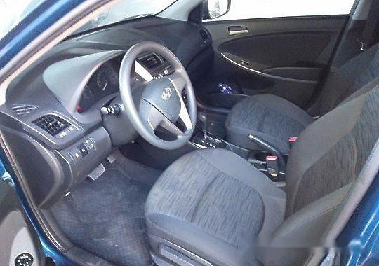 Selling Blue Hyundai Accent 2017 for sale 