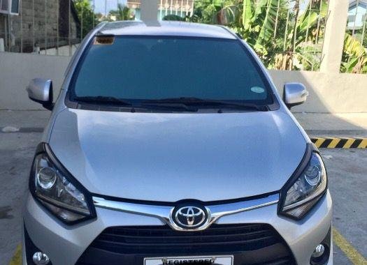 Selling 2nd Hand Toyota Wigo 2018 Automatic Gasoline at 8100 km in Pagadian