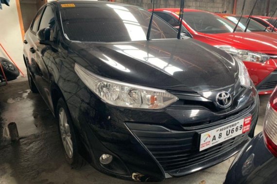 Selling Black 2019 Toyota Vios in Quezon City