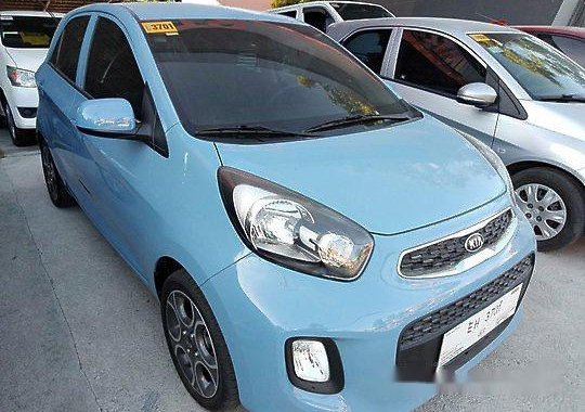 Sell Blue 2017 Kia Picanto at Automatic Gasoline at 7000 km