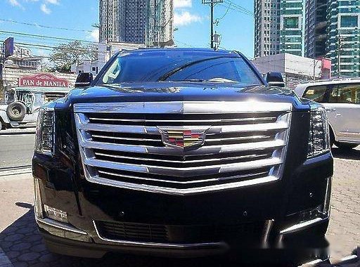 Selling Black Cadillac Escalade 2018 for sale