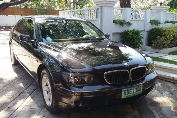 Selling Black 2007 Bmw 730Li at Automatic Gasoline at 39000 km in Muntinlupa