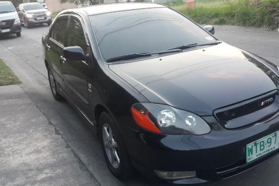 2nd Hand Toyota Corolla Altis 2002 Manual Gasoline for sale in Las Piñas