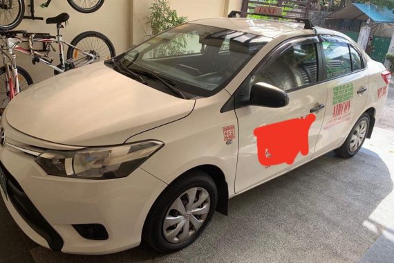 Sell 2nd Hand White Toyota Vios 2013 in Quezon City