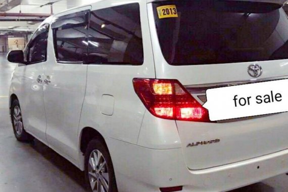 2013 Toyota Alphard for sale in Makati