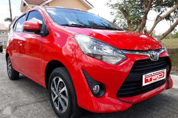 Selling 2nd Hand Toyota Wigo 2019 Manual Gasoline at 10000 km in Lipa