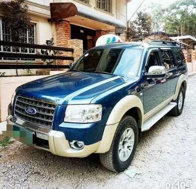 Selling Blue Ford Everest 2007 Automatic Diesel for sale in La Trinidad