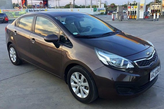 2nd Hand Kia Rio 2014 for sale in Cebu City