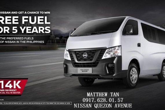 Sell Brand New 2019 Nissan Nv350 Urvan Manual Diesel in Quezon City