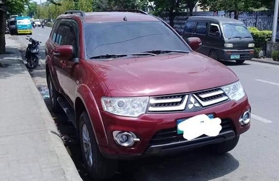 Sell Red 2014 Mitsubishi Montero in Cebu City
