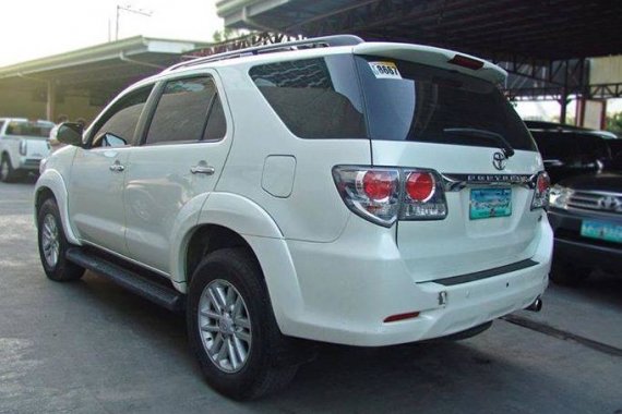 Sell 2nd Hand Pearl White 2013 Toyota Fortuner Diesel Automatic 