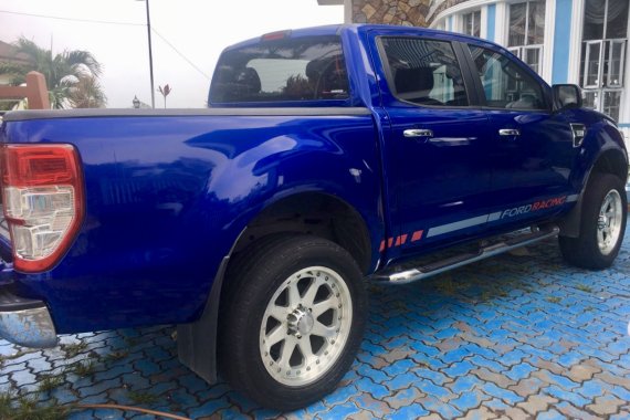 Blue 2013 Ford Ranger at 90000 km for sale