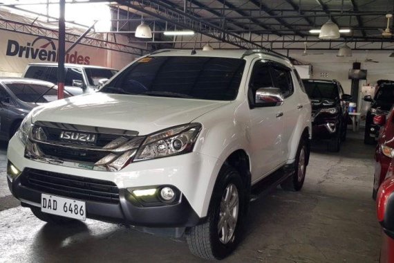 Selling 2nd Hand Isuzu Mu-X 2017 at 15000 km in Quezon City