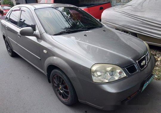 Selling Grey Chevrolet Optra 2005 Manual Gasoline in Quezon City