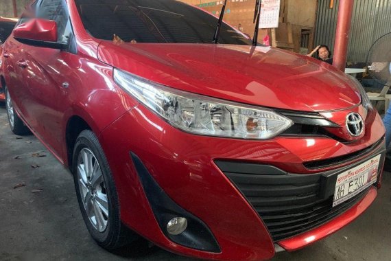 Selling Red Toyota Vios 2018 in Quezon City