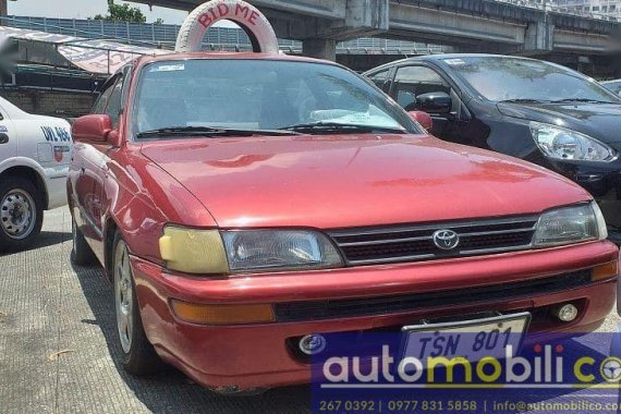 Selling Red Toyota Corolla 1995 Manual Gasoline in Parañaque