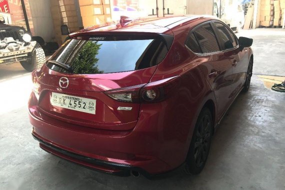 Red Mazda 3 2017 Automatic Gasoline for sale in San Juan