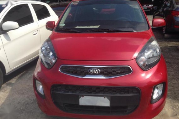 Red Kia Picanto 2016 for sale in Parañaque