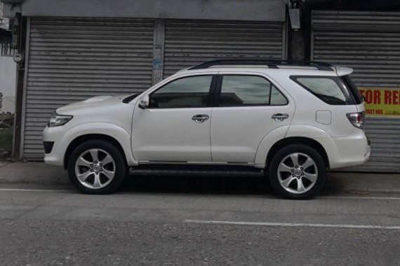 2nd Hand Toyota Fortuner 2014 Automatic Diesel for sale in Davao City