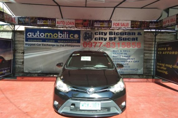 Sell Black 2014 Toyota Vios at Automatic Gasoline at 70000 km in Parañaque