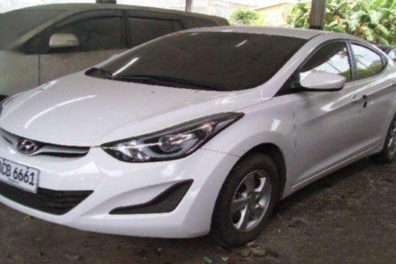 Sell 2nd Hand 2016 Hyundai Elantra at 17000 km in Panabo