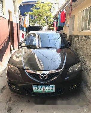 Selling Black Mazda 3 2007 in General Salipada K. Pendatun