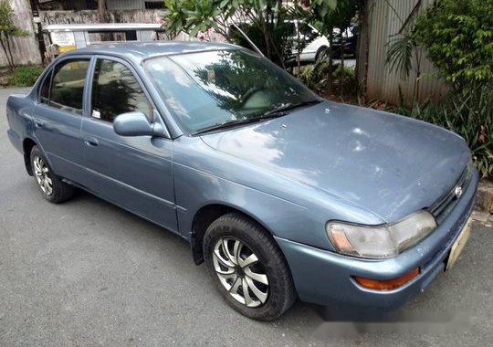 Blue Toyota Corolla 1993 for sale in Quezon City