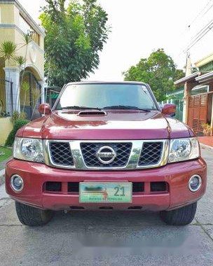 Selling Red Nissan Patrol Super Safari 2013 at 30000 km 