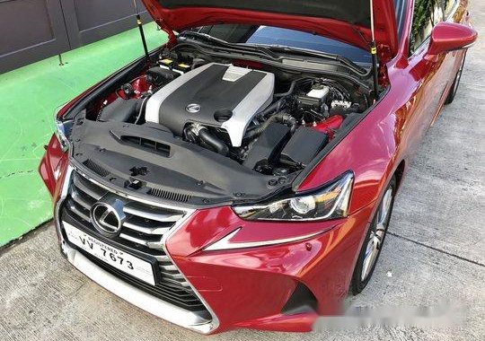 Sell Red 2017 Lexus Is 350 at 7500 km in Parañaque