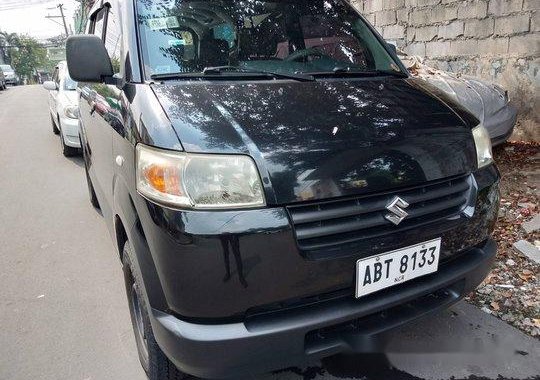 Black Suzuki Apv 2015 for sale in Quezon City