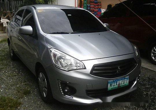 Selling Silver Mitsubishi Mirage G4 2013 Manual Gasoline