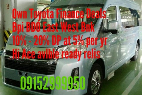 Brand New Toyota Hiace 2019 for sale in Manila