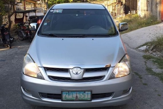 Selling 2nd Hand Toyota Innova 2006 Manual Gasoline at 99000 km in Las Piñas