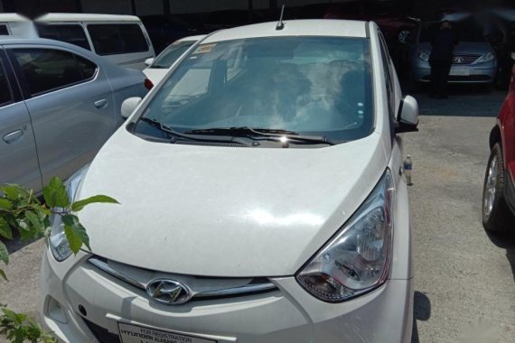 2nd Hand Hyundai Eon 2016 Manual Gasoline for sale in Quezon City