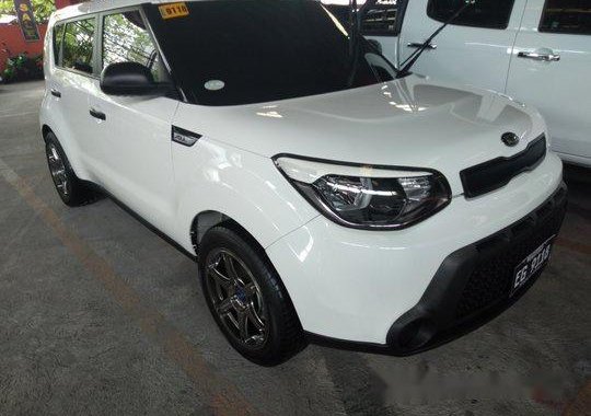 Selling White Kia Soul 2017 Manual Diesel in Quezon City