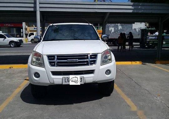 White Isuzu D-Max 2008 Manual Diesel for sale Davao City 