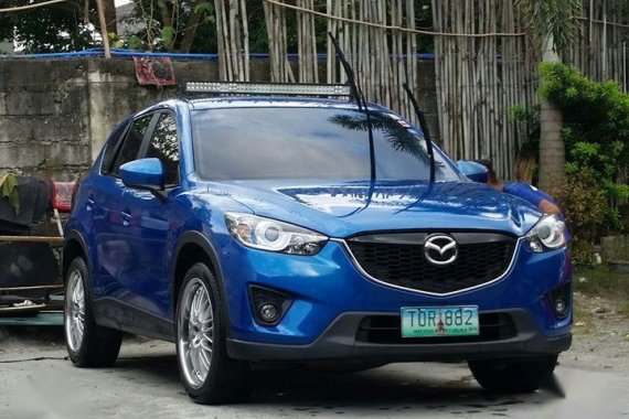 Selling 2nd Hand Mazda Cx-5 2012 Manual Gasoline at 70000 km in Quezon City