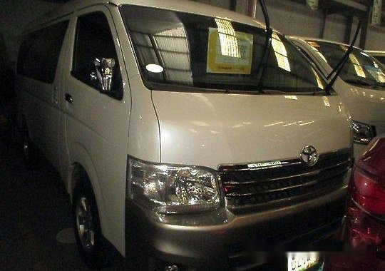 Silver Toyota Hiace 2012 Automatic Diesel for sale 