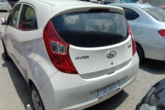 2nd Hand Hyundai Eon 2016 Manual Gasoline for sale in Quezon City