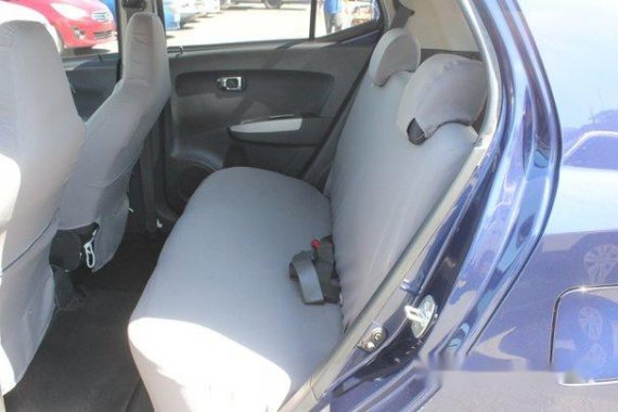 Blue Toyota Wigo 2016 Automatic Gasoline for sale in Muntinlupa