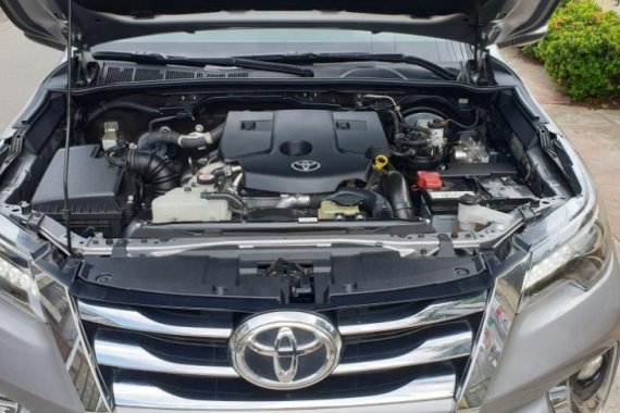 Sell Silver 2017 Toyota Fortuner at 10000 km in Quezon City