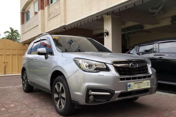 Subaru Forester 2018 Automatic Gasoline for sale in Quezon City