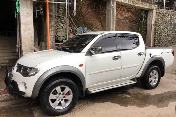 White Mitsubishi Strada 2009 Truck for sale in Baguio