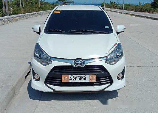 White Toyota Wigo 2018 at 14000 km for sale in San Francisco