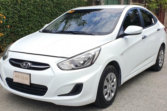 Sell White 2017 Hyundai Accent Automatic Gasoline in Quezon City