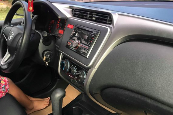 Selling Red Sedan 2017 Honda City Automatic Gasoline 